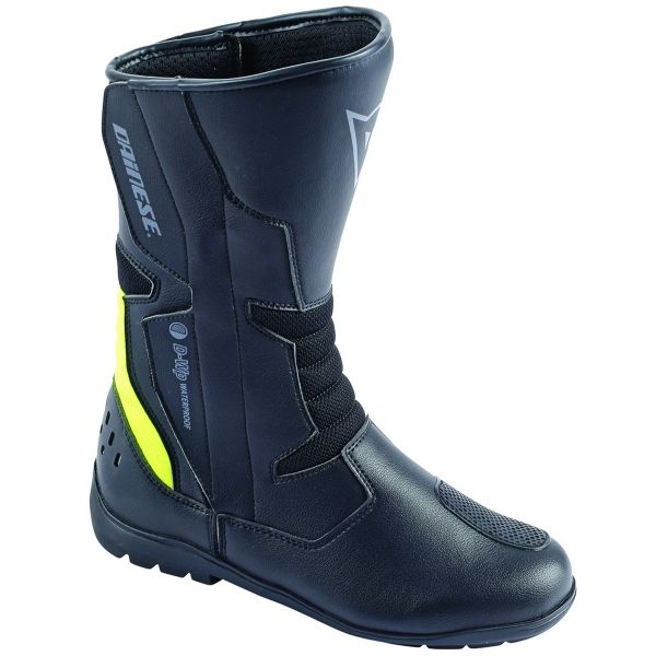 Botas Moto  Dainese Tempest D-Waterproof Black Yellow Fluo