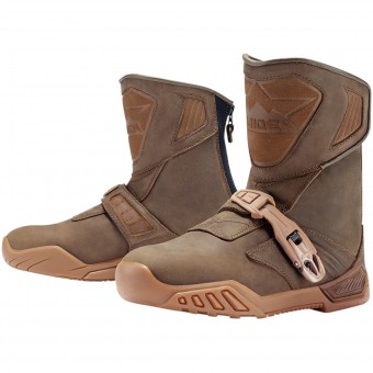 Botas Moto  ICON Treadwell Waterproof Brown