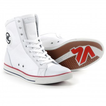 Calzado Moto V'Quattro Game Wall Blanco