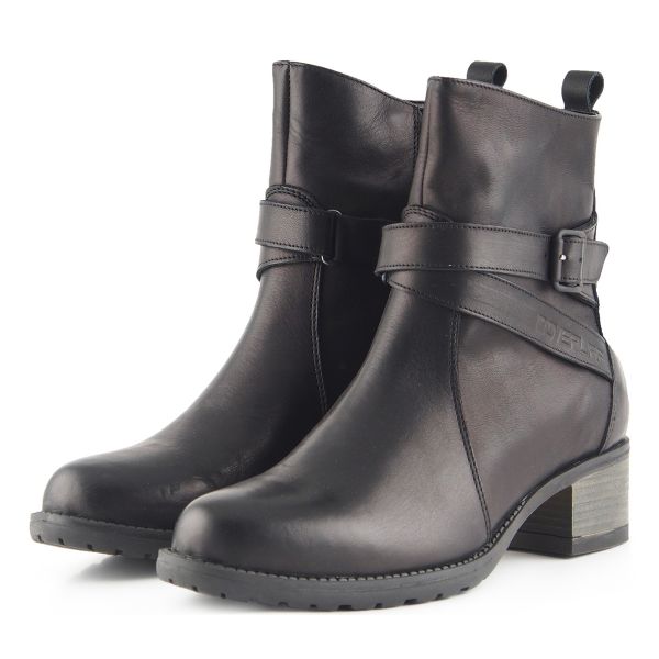 Calzado Moto Overlap Legacy Lady Black CE