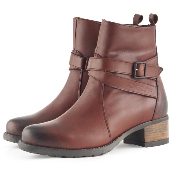 Calzado Moto Overlap Legacy Lady Brown CE