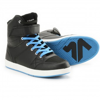 Calzado Moto V'Quattro Milano Holiday Negro Azul