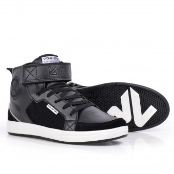 Calzado Moto V'Quattro Milano Midcut Original Black