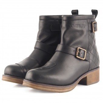 Calzado Moto Overlap Rock Black Lady Calzado Moto Overlap Rock Black Lady