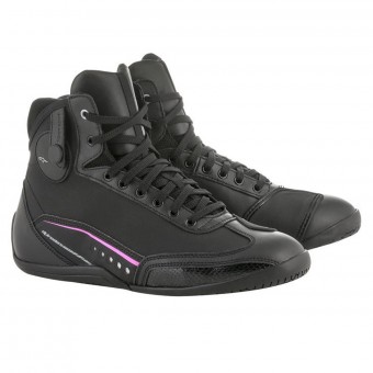 Calzado Moto Alpinestars Stella AST-1 Drystar Black Fuchsia Calzado Moto Alpinestars Stella AST-1 Drystar Black Fuchsia