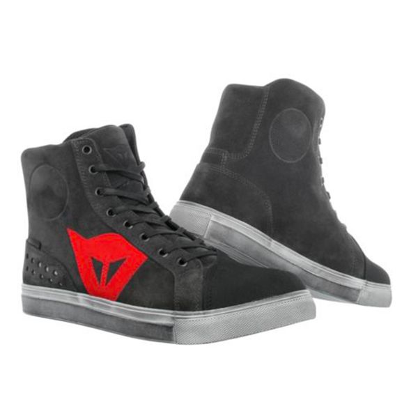 Calzado Moto Dainese Street Biker Lady D-WP Carbon Dark Red