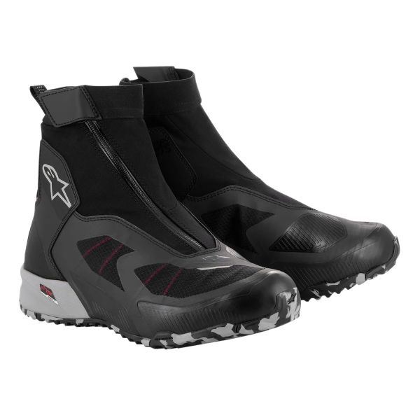 Calzado Moto Alpinestars CR-8 Gore-Tex Black Mid Grey Bright Red Calzado Moto Alpinestars CR-8 Gore-Tex Black Mid Grey Bright Red