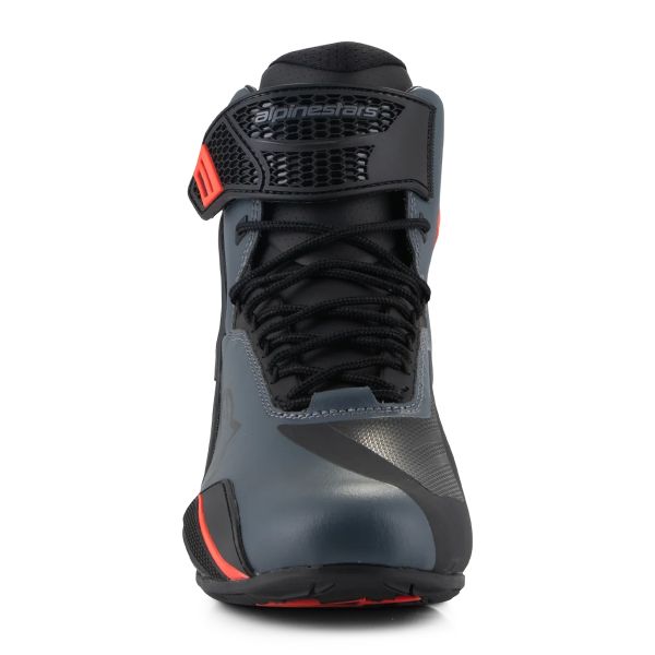 Alpinestars Faster 4 Negro Gris Rojo Fluo