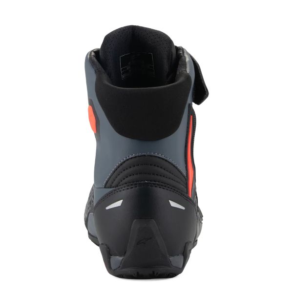 Alpinestars Faster 4 Negro Gris Rojo Fluo