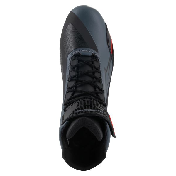 Alpinestars Faster 4 Negro Gris Rojo Fluo