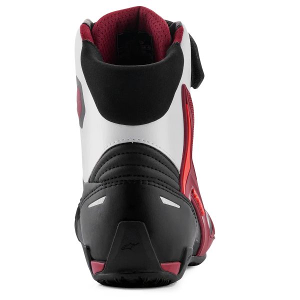 Alpinestars Faster 4 Negro Blanco Rojo Oscuro