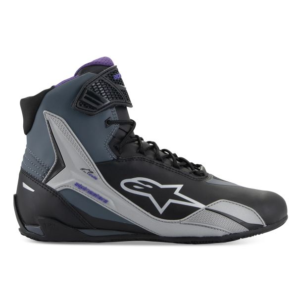 Alpinestars Stella Faster 4 Negro Gris Morado