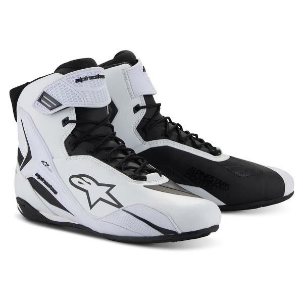 Calzado Moto Alpinestars Stella Faster 4 Blanco Negro Calzado Moto Alpinestars Stella Faster 4 Blanco Negro