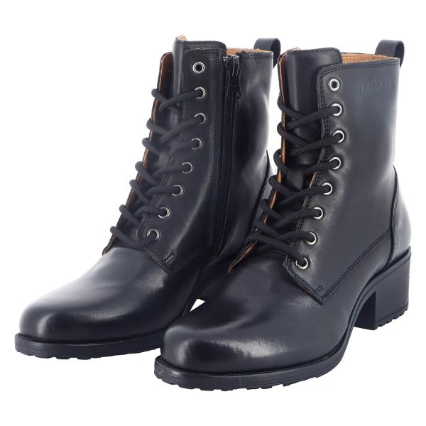 Calzado Moto Helstons Elsa Cuero Negro