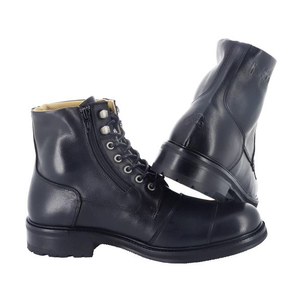 Helstons Prairie Vibram Cuero Negro