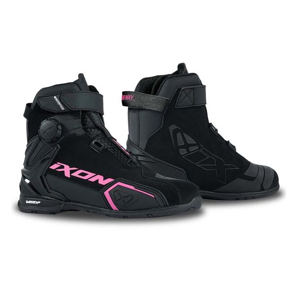 Calzado Moto Ixon Bull 2 WP Lady Black Fushia Calzado Moto Ixon Bull 2 WP Lady Black Fushia