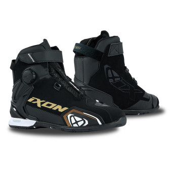 Calzado Moto Ixon Bull 2 WP Lady Black White Gold