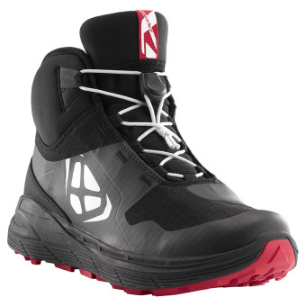 Calzado Moto Ixon Snake WP Negro Blanco Rojo
