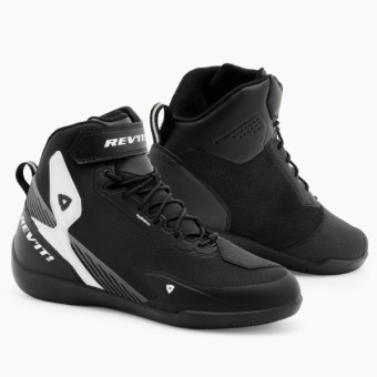 Calzado Moto REV'IT G-Force 2 H2O Black White Calzado Moto REV'IT G-Force 2 H2O Black White