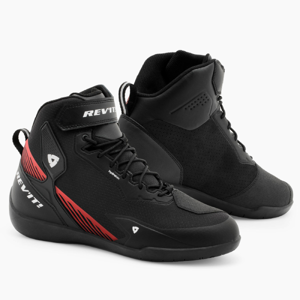 Calzado Moto REV'IT G-Force 2 H2O Black Neon Red