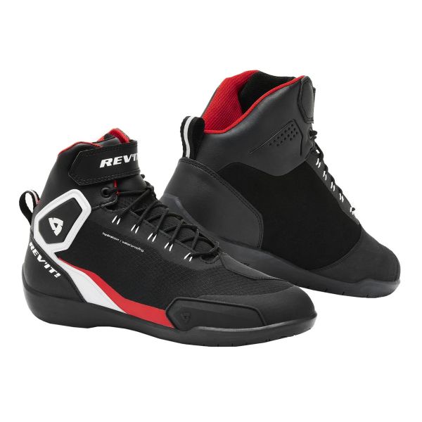 Calzado Moto REV'IT G Force H2O Negro Neon Rojo Calzado Moto REV'IT G Force H2O Negro Neon Rojo