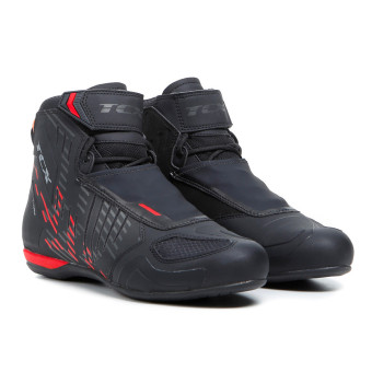 Calzado Moto TCX R04D WP Black Red