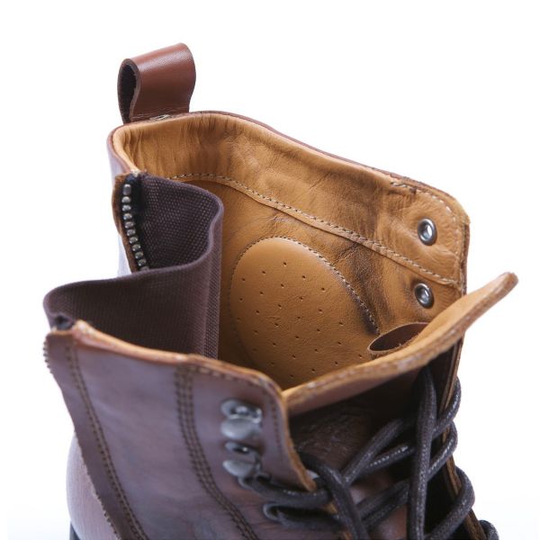 Helstons City Leather Brown