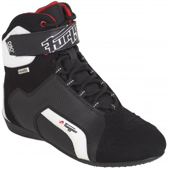 Calzado Moto Furygan Jet D30 Sympatex Negro Blanco