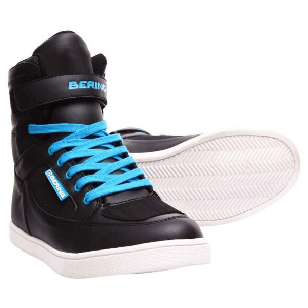 Deportivas Moto Bering Jungle Waterproof EPI Black Turquoise