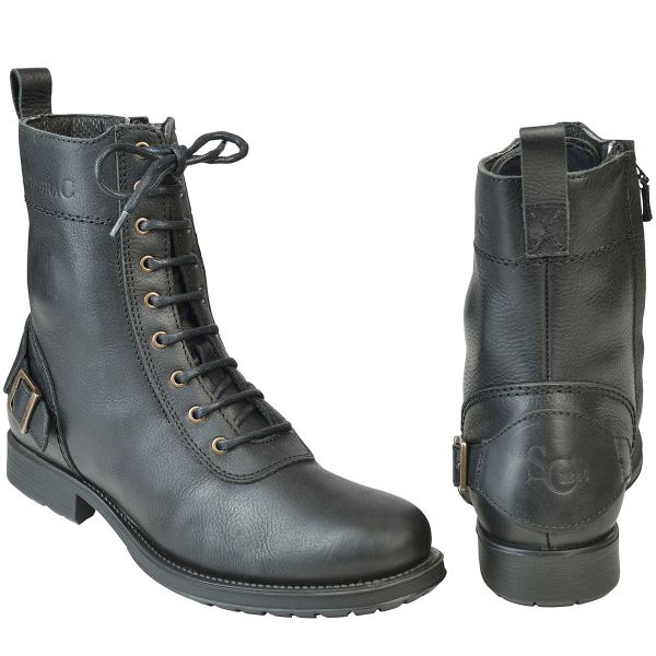 Calzado Moto Soubirac Old School Black