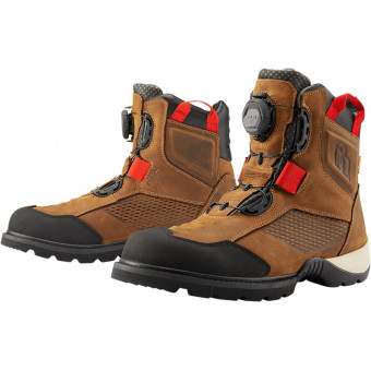 Calzado Moto ICON Stormhawk Waterproof Boot Brown Calzado Moto ICON Stormhawk Waterproof Boot Brown