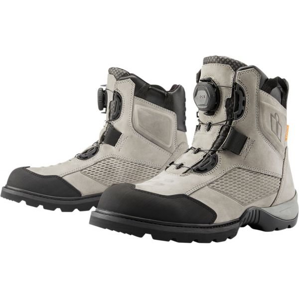 Calzado Moto ICON Stormhawk Waterproof Boot Grey Calzado Moto ICON Stormhawk Waterproof Boot Grey
