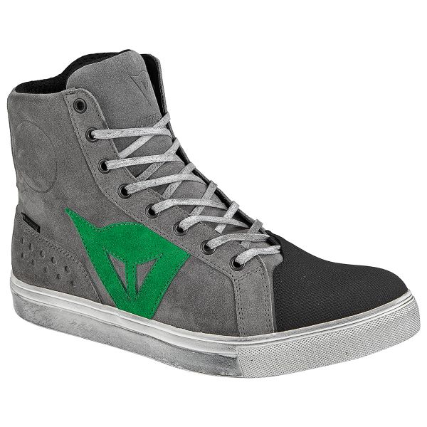 Calzado Moto Dainese Street Biker D-WP Grey Green Calzado Moto Dainese Street Biker D-WP Grey Green