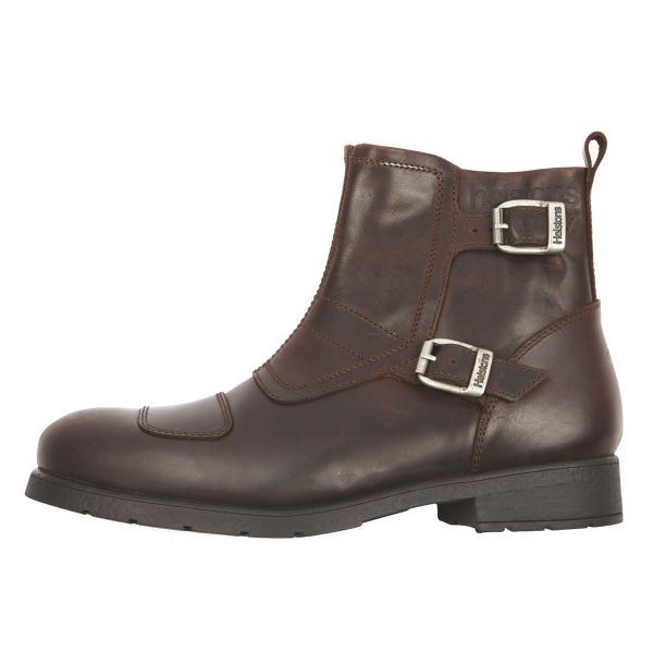 Calzado Moto Helstons Trail Leather Split Brown