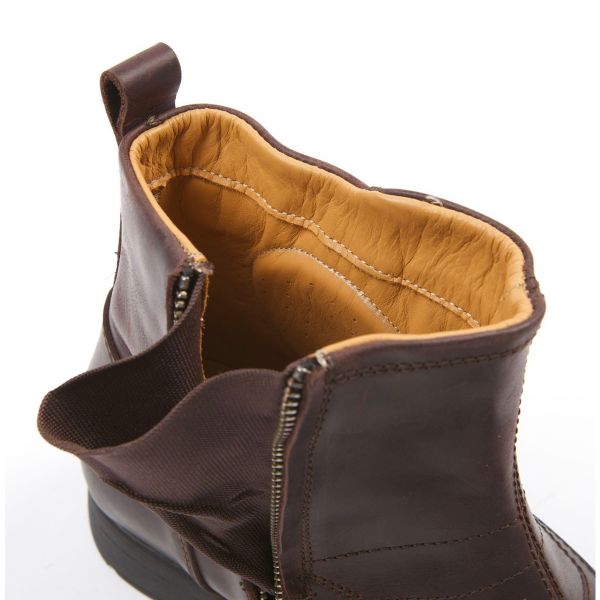 Helstons Trail Leather Split Brown