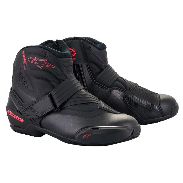 Botines Alpinestars Stella SMX-1 R V2 Black Diva Pink