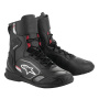 Botines Alpinestars Superfaster Black Grey Bright Red