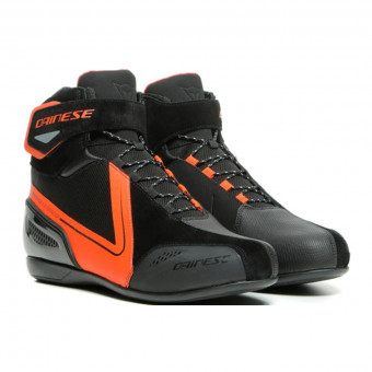 Botines Dainese Energyca D-WP Black Fluo Red