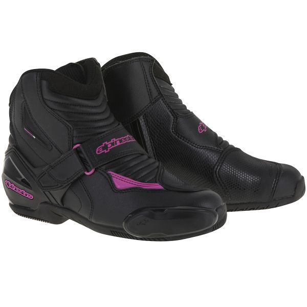 Botines Alpinestars Stella SMX-1 R Black Fuchsia