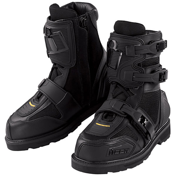 Calzado Moto ICON Field Armor Black