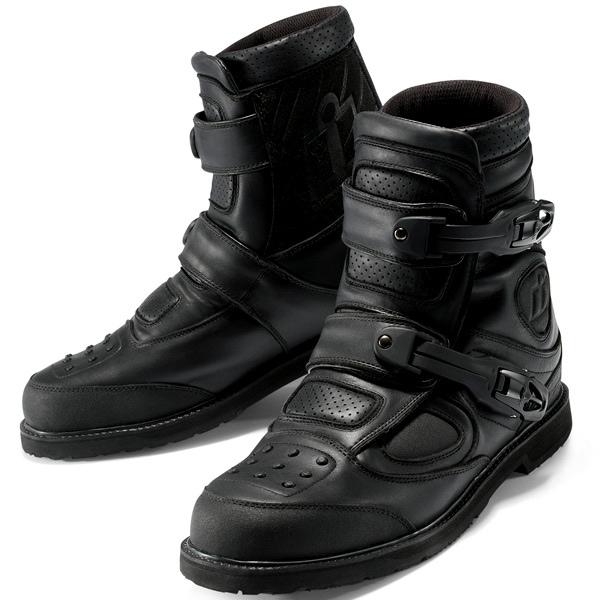 Calzado Moto ICON Patrol Waterproof Black