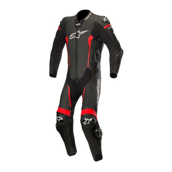 Mono Moto Cuero Alpinestars Missile Suit Black Red