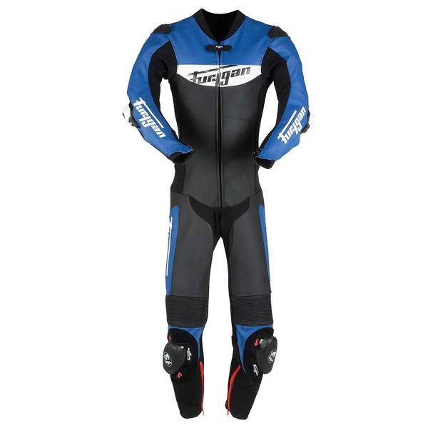 Mono Moto Cuero Furygan Combi Junior Evo Black Blue White