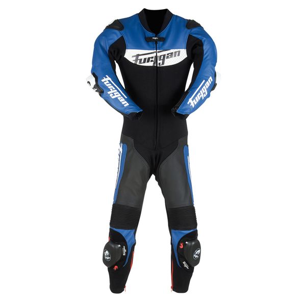 Mono Moto Cuero Furygan Combi Kid Evo Black Blue White