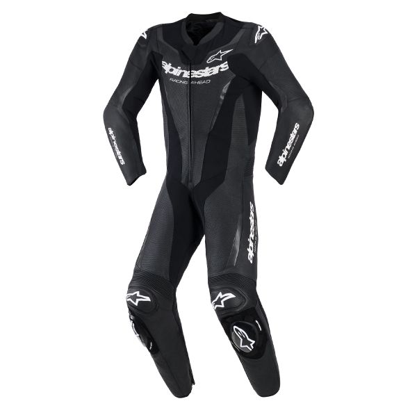 Mono Moto Cuero Alpinestars GP Force V2 Leather Suit 1PC Black