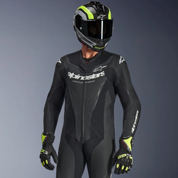 Alpinestars GP Force V2 Leather Suit 1PC Black