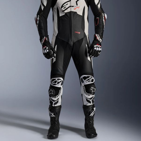 Alpinestars GP Plus V4 Sprint 1PC Negro Blanco Rojo Fluo