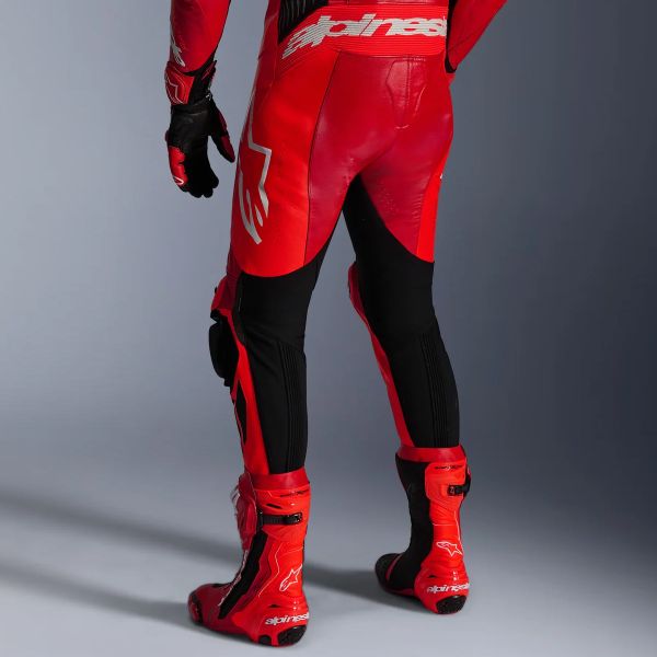 Alpinestars GP Plus V4 Sprint 1PC Rojo Fluo Medio Rojo Blanco