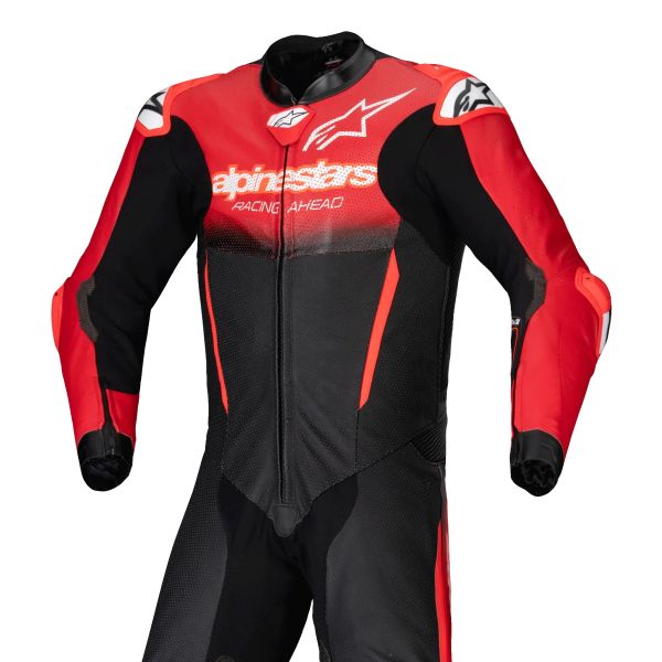 Alpinestars GP-R7 1PC Black Mid Red