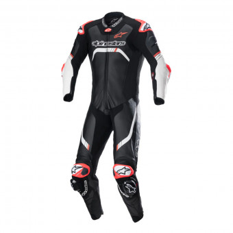 Mono Moto Cuero Alpinestars GP Tech V4 Black White
